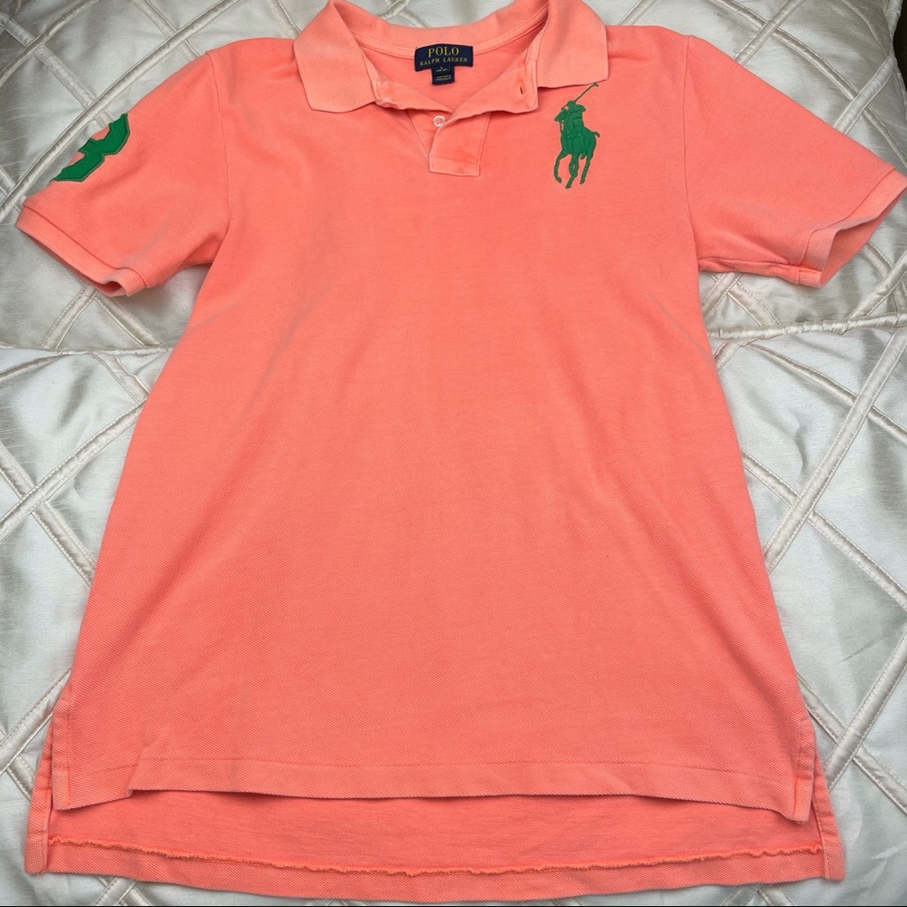 Polo Ralph Lauren Boys Big Pony Polo Shirt L 14-16